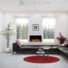 Amantii - True View Slim Smart 30 inch 3 Sided Electric Fireplace - Image 4