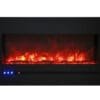 Amantii - WM-FML-60-6623-STL Linear Electric Fireplace - Image 2
