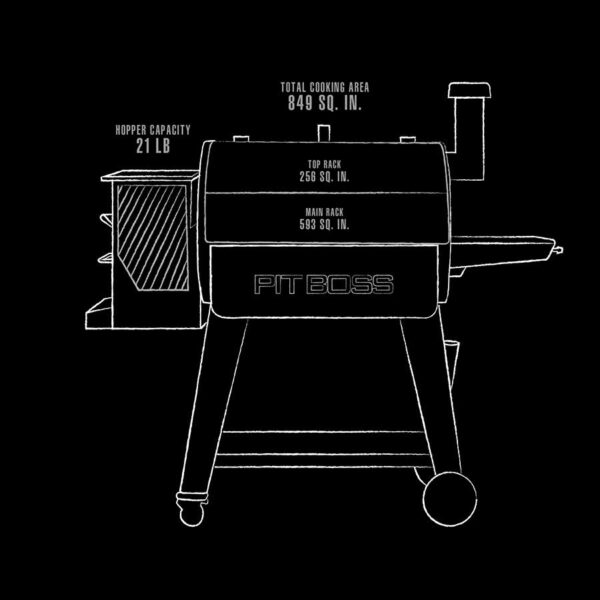 Pit Boss Competition Series 850 Wood Pellet Grill - Image 9