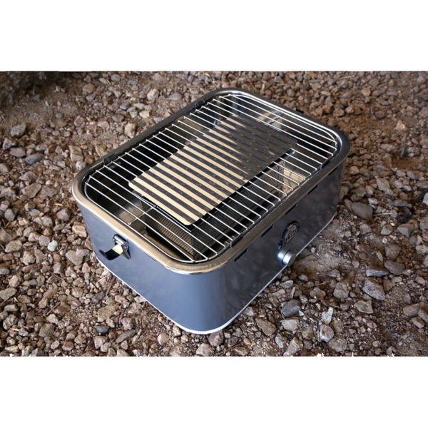 Pit Boss Portable Charcoal Grill - Grey - PBCSL200 - Image 2