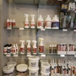 This image shows some of the various products that we carry in-store