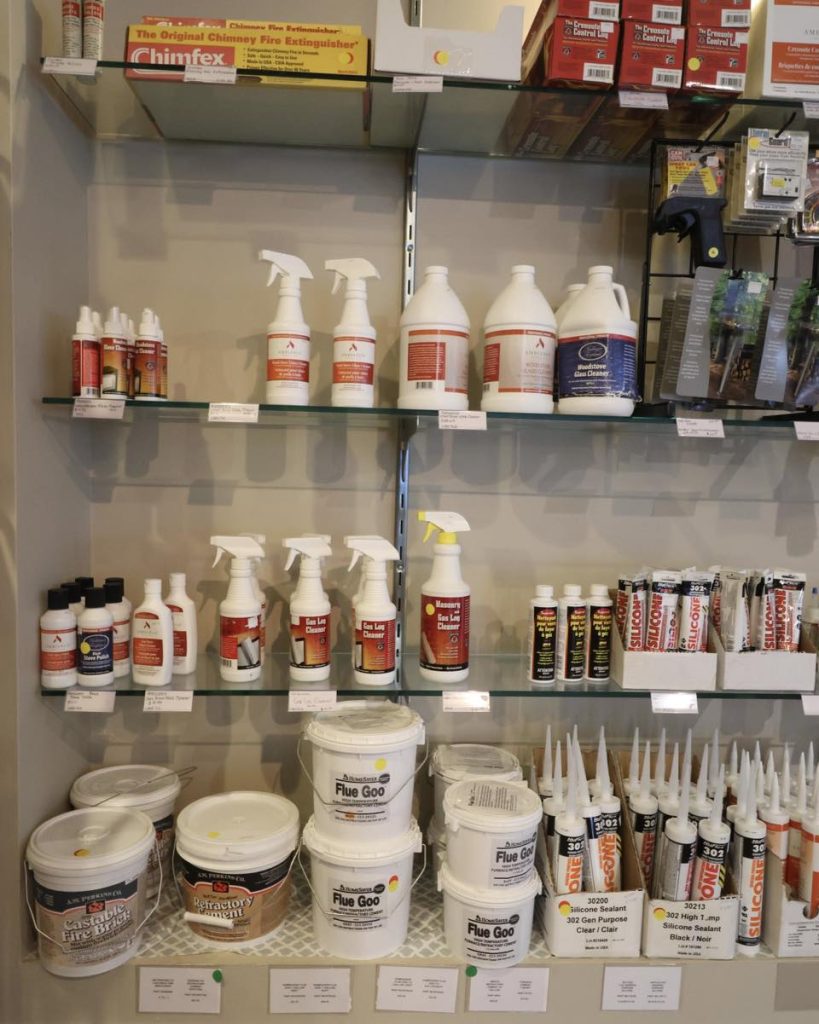 This image shows some of the various products that we carry in-store